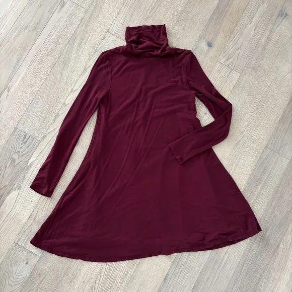 Lulus "Sway, Girl, Sway!" Swing Dress - Wine Red Size XS - Picture 4 of 10